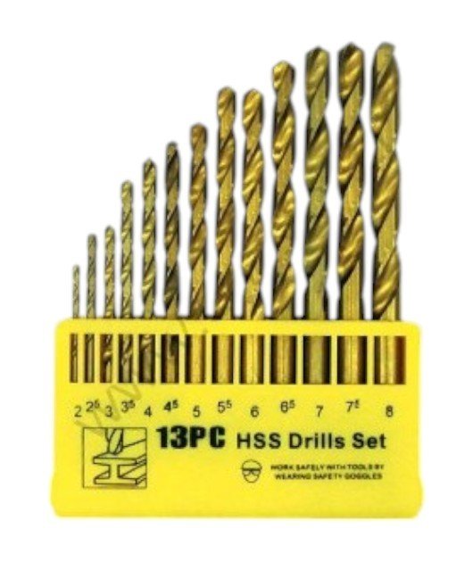 BROCA FIERRO 13PZA (2-8MM) KM1062