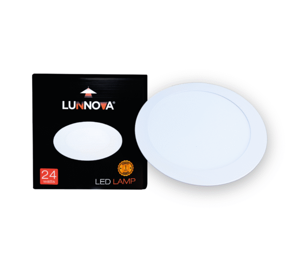 PANEL 24W REDONDO EMPOTRABLE L/BLANCA