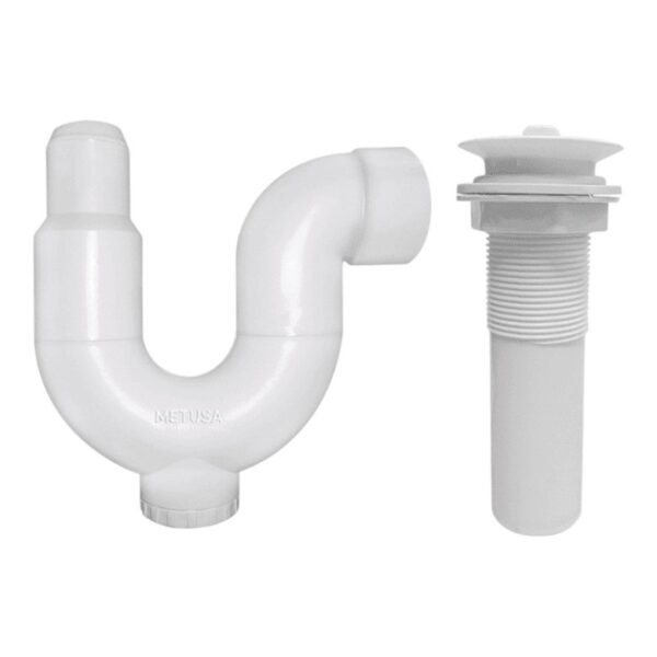 TRAMPA U DE 2" CON DESAGUE DE 1" MASA023V3B