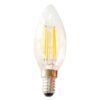 FOCO LED VINTAGE VELA C35 4W E-14 L/BLANCA