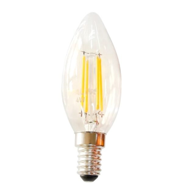 FOCO LED VINTAGE VELA C35 4W E-14 L/BLANCA