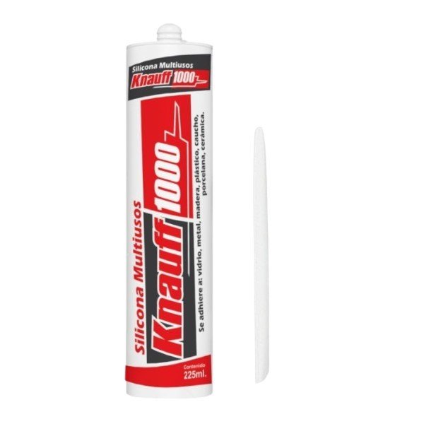 SILICONA CARTUCHO BLANCO 225ML