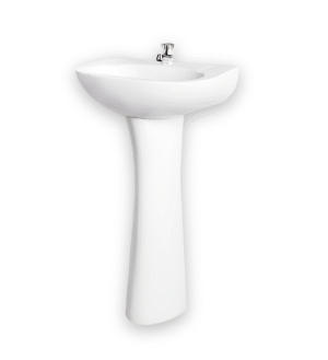 LAVATORIO MANCORA + PEDESTAL BLANCO