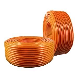 MANGUERA ALTA GAS NEGRA/NARANJA 80MTS