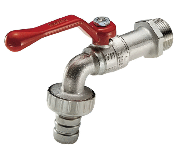 LLAVE JARDIN PESADO M/ROJO ANTISALITRE ITALY