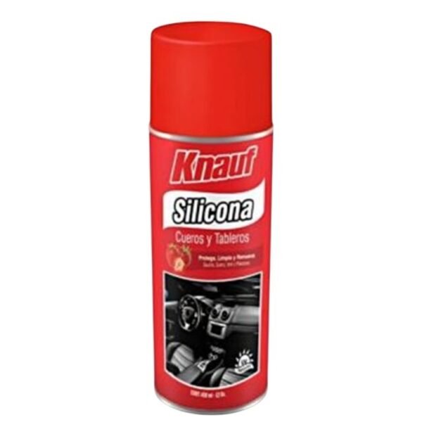 SILICONA P/CUEROS Y TABLEROS FRESA 450ML