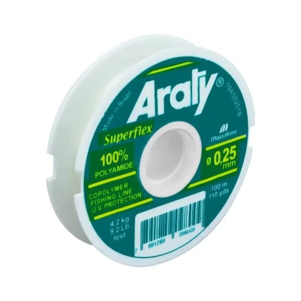 HILO PESCAR VERDE 0.25MM