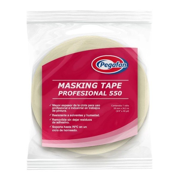 MASKING TAPE 550 3/4"X40YDS