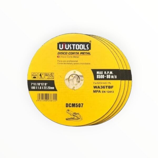 DISCO CORTE METAL 7"X1/16" DCM507