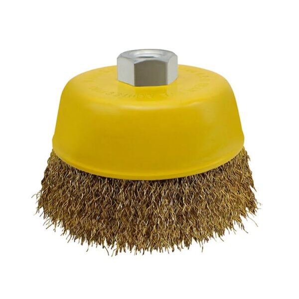 ESCOBILLA COPA DESPEINADA 4" DORADO KM1284