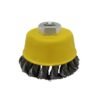 ESCOBILLA COPA TRENZADA 3" ACERO KM1289