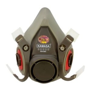 RESPIRADOR ANTIGAS 2 FILTROS COLOR GRIS JEBE KM885