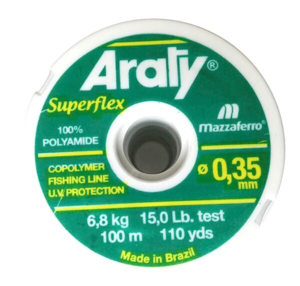 HILO PESCAR VERDE 0.35MM