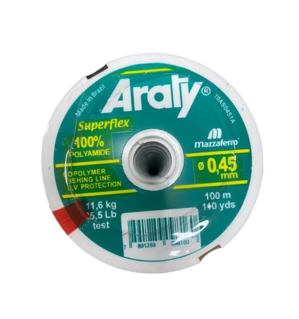 HILO PESCAR VERDE 0.45MM