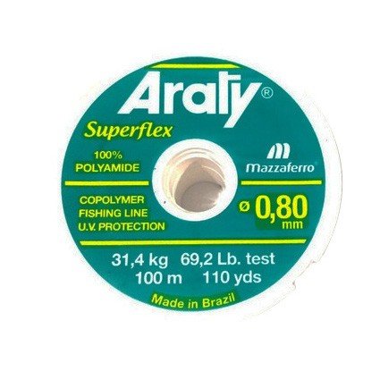 HILO PESCAR VERDE 0.80MM