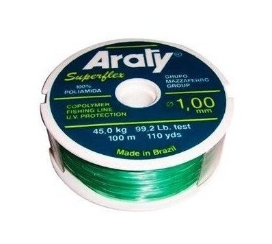 HILO PESCAR VERDE 1.00MM