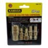 COPLES 1/4" COMPRESORA 5PZA KM115