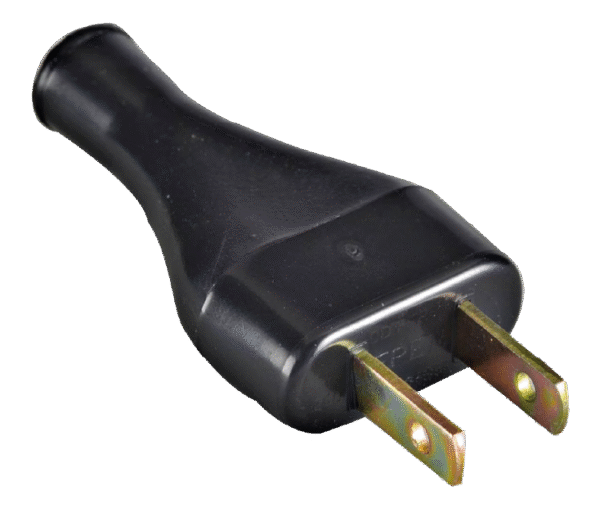 ENCHUFE PLANO NEGRO 10A-250V K320099