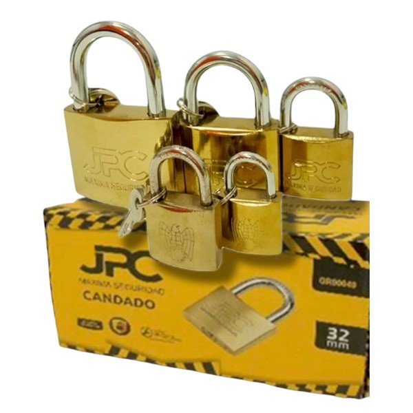 CANDADO DORADO 63MM