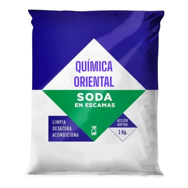 SODA CAUSTICA SOLIDO ESCAMAS 1KG