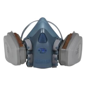 RESPIRADOR ANTIGAS 2 FILTROS SILICONA KM1581