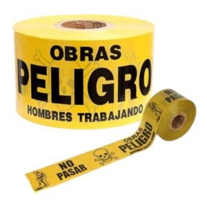CINTA SEGURIDAD PELIGRO AMARILLO