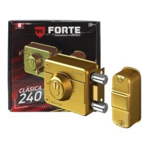 CERRADURA CLASICA C-240 DORADO