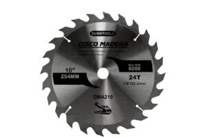 1726 DISCO MADERA 10"X24T 0093