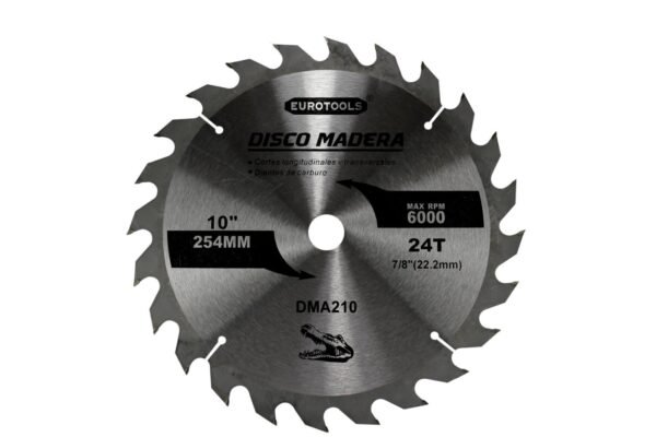DISCO MADERA 10"X24T 0093