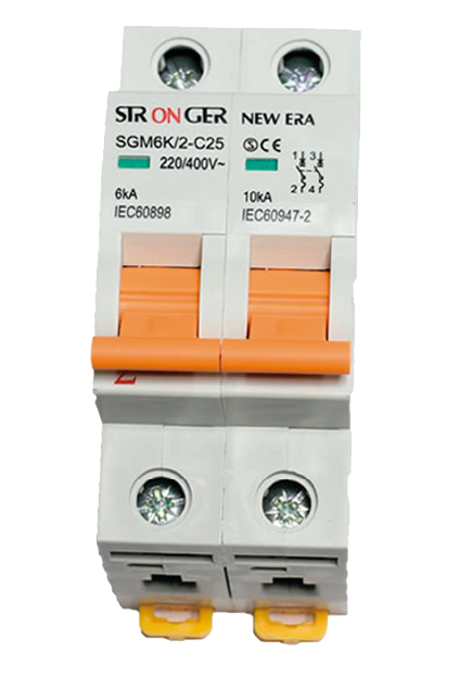 INT TERMOMAGNETICO 2X63A NEW ERA