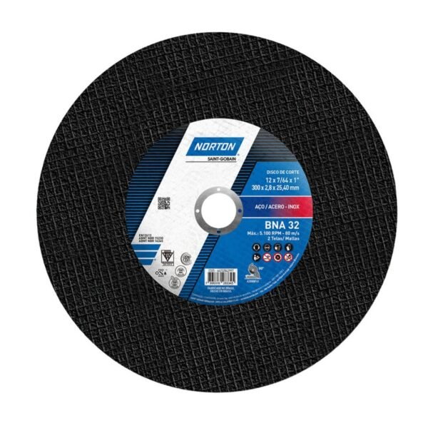 DISCO CORTE METAL INOX 14"X7/64"X1" BNA32