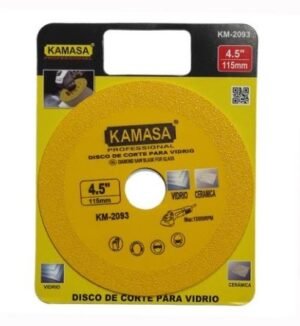 1791 DISCO VIDRIO FINO AMARILLO KM2093