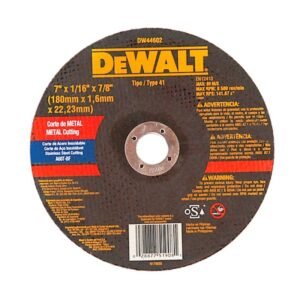 DISCO CORTE METAL 7"X1/16" DW44602