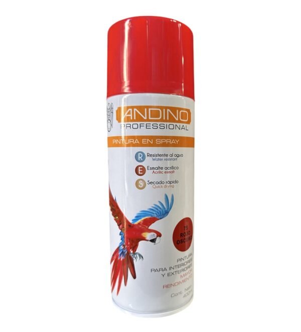 SPRAY ROJO OSCURO 75