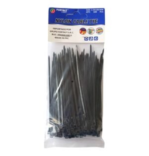 1869 CINTILLO NEGRO 30CM 300X4.8MM 100PZA F-300-1N