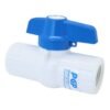LLAVE ESFERICA PVC 1/2" PESADA AZUL ROSCAR 3012 (BOLSA)