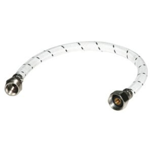 1912 TUBO ABASTO BLANCO TRENZADO 1/2"X1/2"