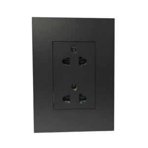 1945 TOMACORRIENTE DOBLE L/TIERRA NEGRO KS6208.FMBK