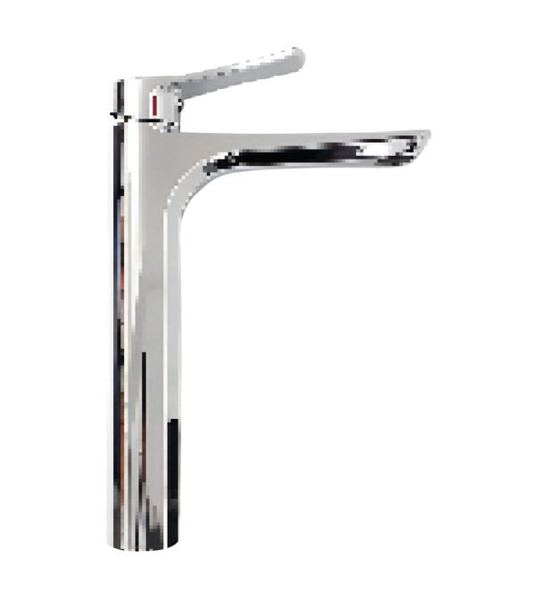 MEZCLADORA LAVATORIO ALTO CROMADO 1-0060D-1