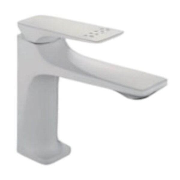 MEZCLADORA LAVATORIO BAJO BLANCO 1-0068W