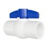 LLAVE ESFERICA PVC 1/2" PESADA AZUL (BOLSA) AM-Z04