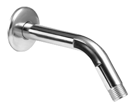 2140 BRAZO SOLO DE DUCHA 17CM PVC CROMADO