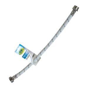 TUBO ABASTO REFORZADO 1/2"X1/2"X100CM 162