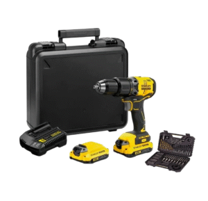 2161 TALADRO INALAMBRICO 20V 1/2" SBD715C2K BRUSHLESS + SET BROCAS 100PZA