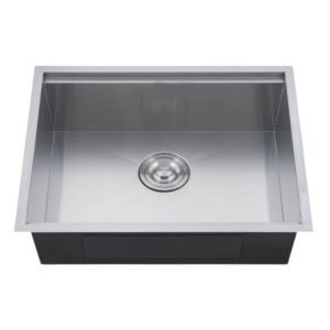 2172 LAVADERO 1P CUADRADO SATINADO 60X45X25CM HMS6045A SATIN