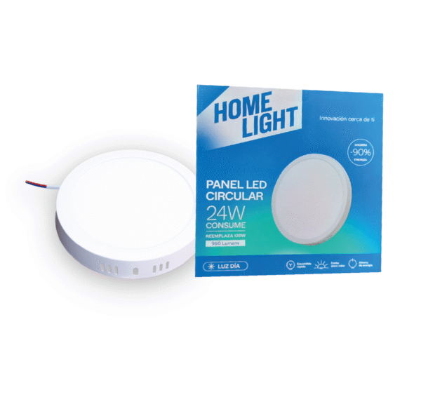 PANEL 18W REDONDO ADOSABLE L/BLANCA 4046335