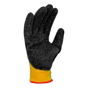 2219 GUANTE POLIALGODON+GOMA AMARILLO "M" T/8 BR-PCLA10GY