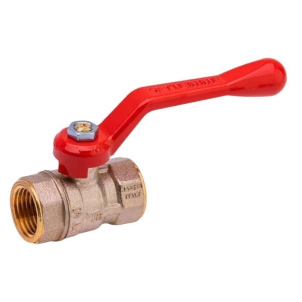 LLAVE ESFERICA BRONCE 1/2" M/AZUL ITALY Y CINTA TEFLON 1/2"