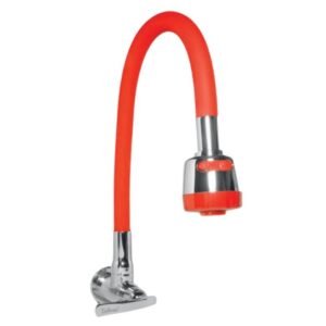 2287 LLAVE COCINA FLEXIBLE COLOR ROJO P/PARED PESADO 103066RE