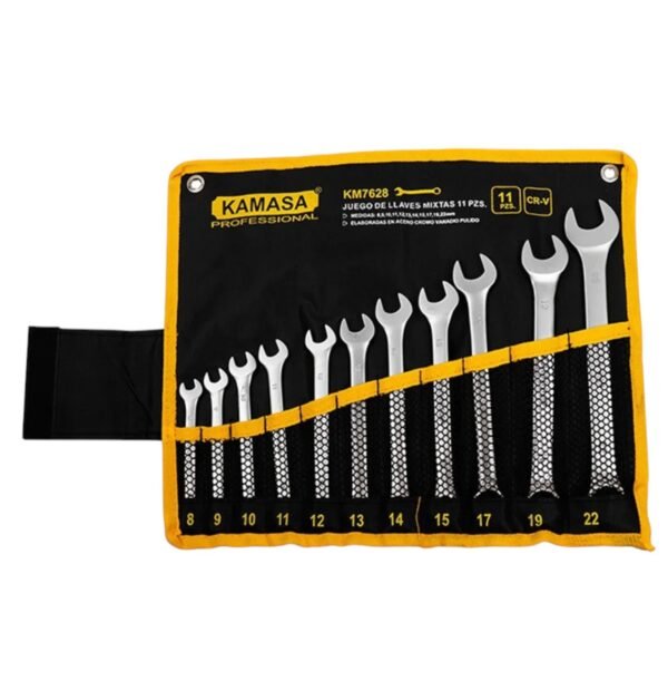 LLAVE MIXTA JGO 11PZA 8-22MM CR-V KM7628